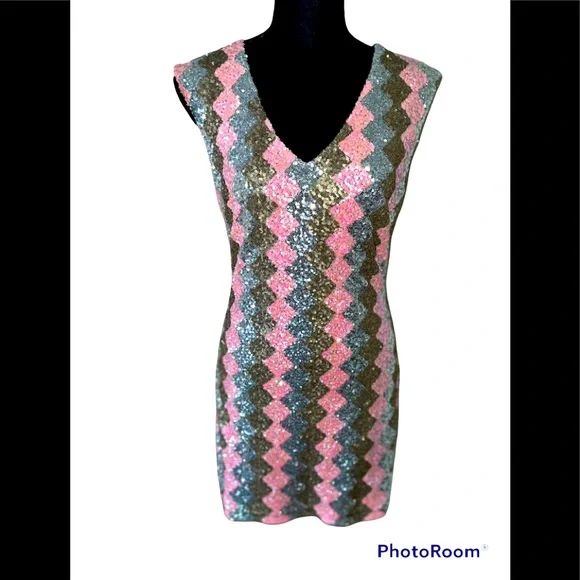foreign exchange sequin dress Foreign Exchange Sequin Dress Size S